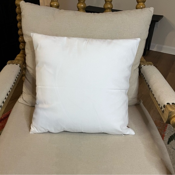 Cute Bunny Rear End Decorative Pillow Cover, 18x18”, Easter/Spring Decor - Picture 2 of 4